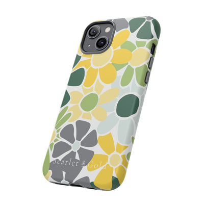 The Green & Yellow Floral | Phone Case