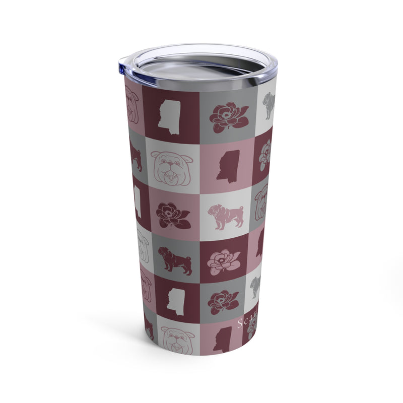 The Maroon & White All The Things | Tumbler 20oz