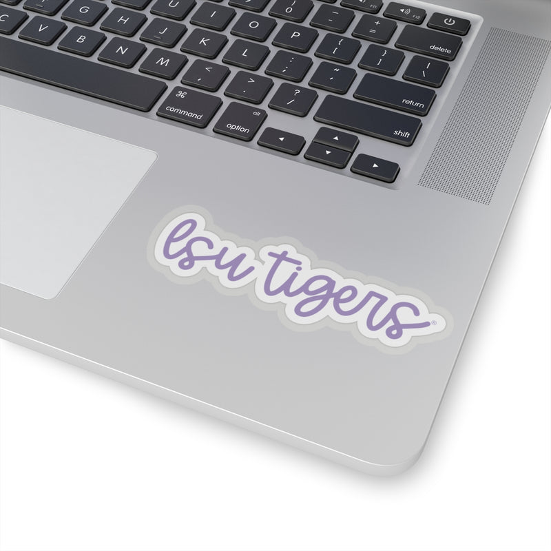 The LSU Tigers Cursive | Sticker