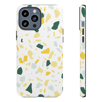 The Green & Yellow Terrazzo | Phone Case