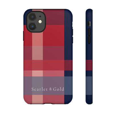 The Red & Blue Plaid | Phone Case