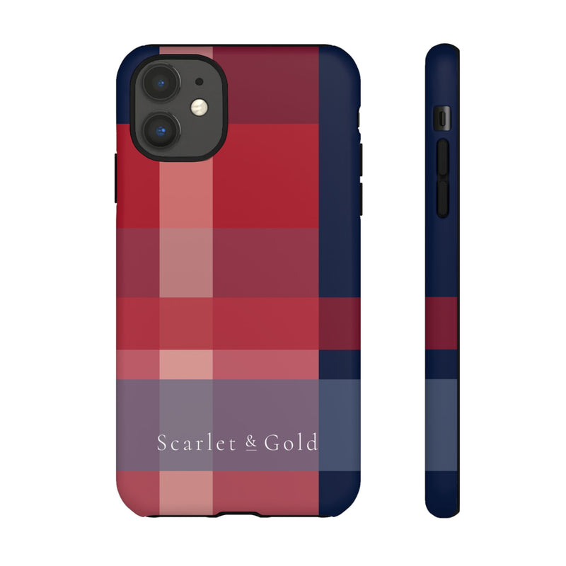 The Red & Blue Plaid | Phone Case