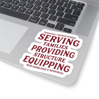 The Serving, Providing, Equipping | Sticker