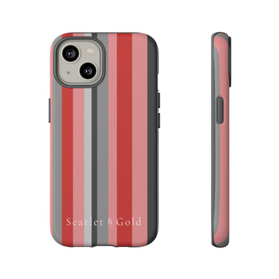 The Red & Black Stripes | Phone Case