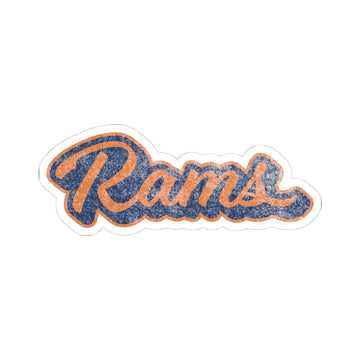 The Rams Script | Sticker