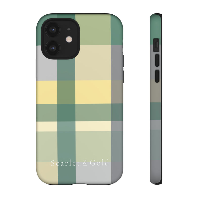 The Yellow & Green Plaid | Phone Case