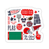 The PATRIOTS ALL THE THINGS | Sticker