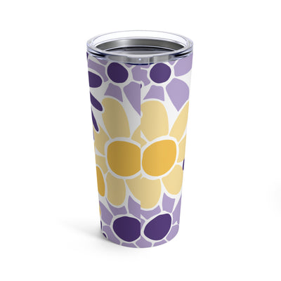 The Yellow & Purple Floral | Tumbler 20oz