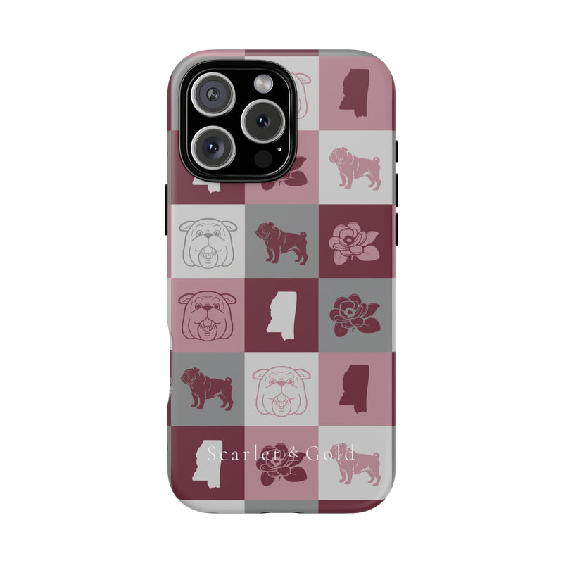 The Maroon & White All The Things | Phone Case