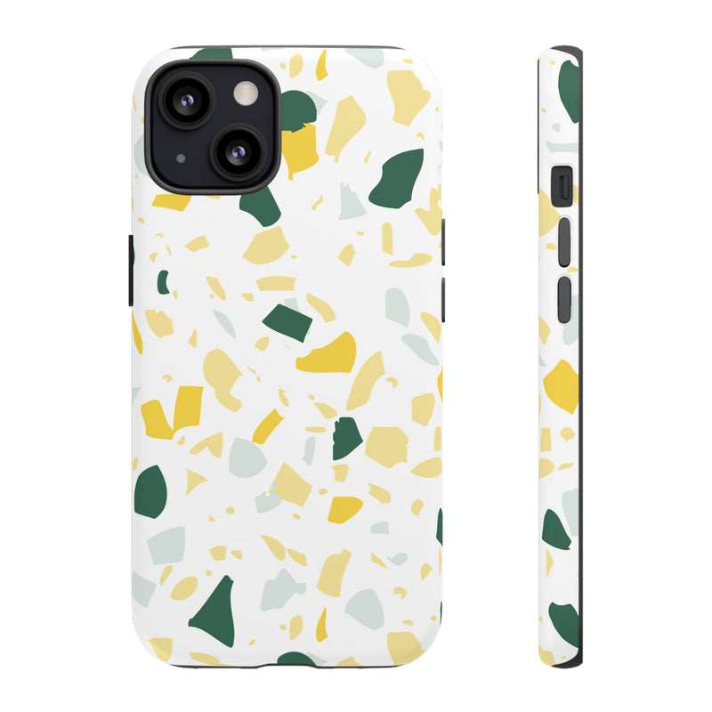 The Green & Yellow Terrazzo | Phone Case