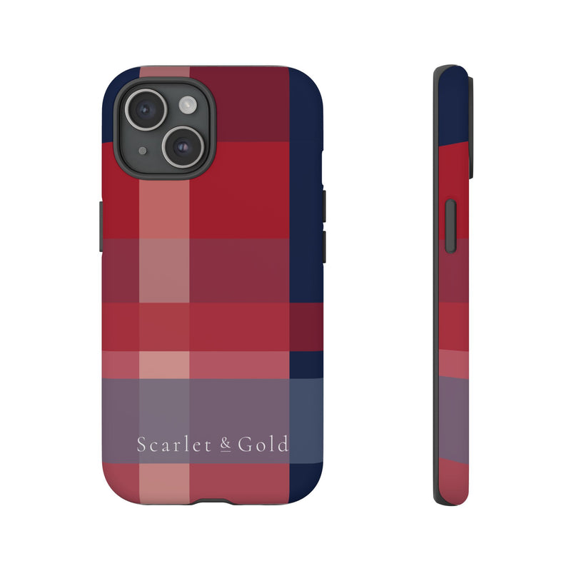 The Red & Blue Plaid | Phone Case