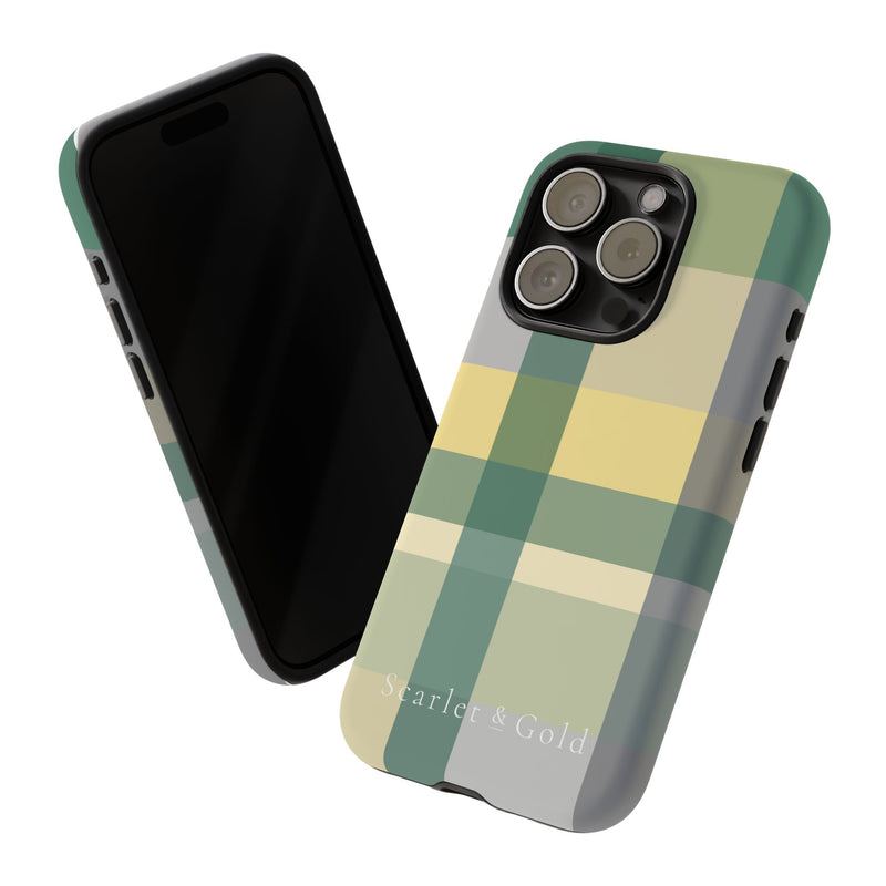 The Yellow & Green Plaid | Phone Case