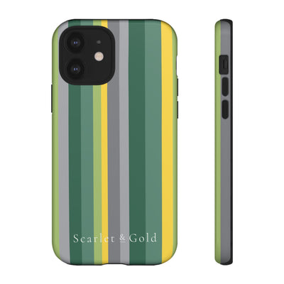 The Green & Yellow Stripes | Phone Case