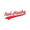 The Red Hawks Swoosh | Sticker