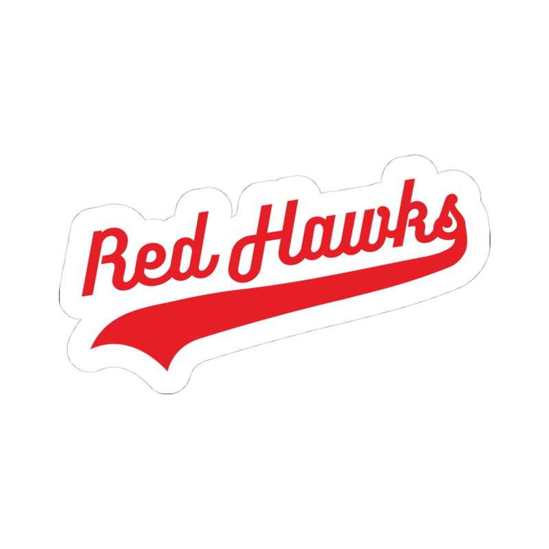 The Red Hawks Swoosh | Sticker