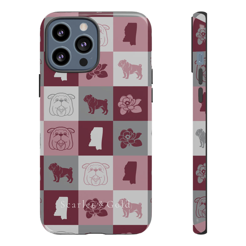 The Maroon & White All The Things | Phone Case