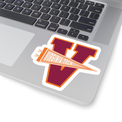 The Virginia Tech Pennant | Sticker