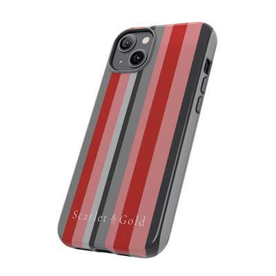 The Red & Black Stripes | Phone Case