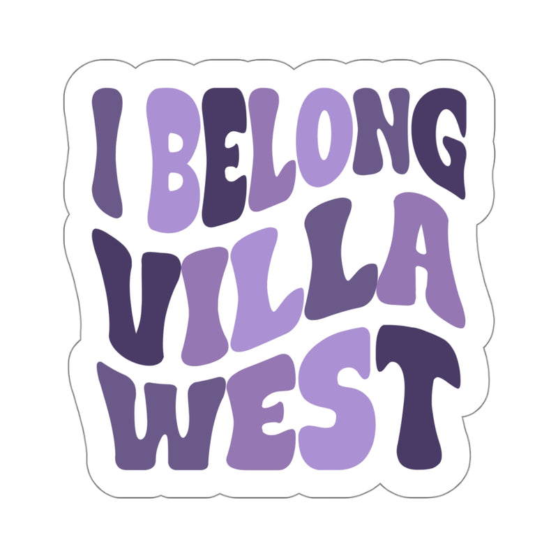 The I Belong Villa West | Sticker