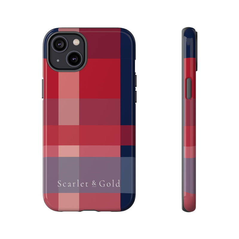 The Red & Blue Plaid | Phone Case