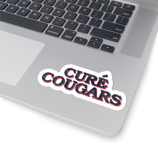 The Cure' Cougars Serif | Sticker