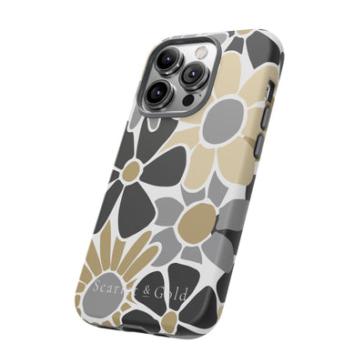 The Black & Gold Floral | Phone Case