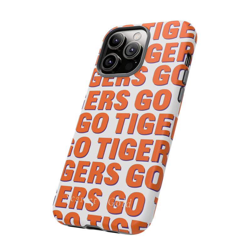 The Go Tigers Repeat | Phone Case