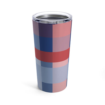 The Red & Royal Plaid | Tumbler 20oz