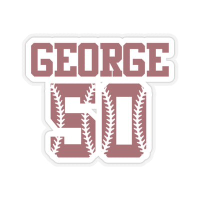 Pierce George #50 Stitches | Sticker