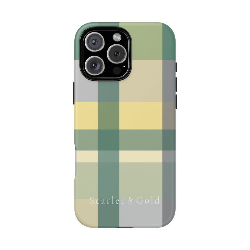 The Yellow & Green Plaid | Phone Case