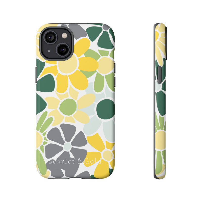 The Green & Yellow Floral | Phone Case