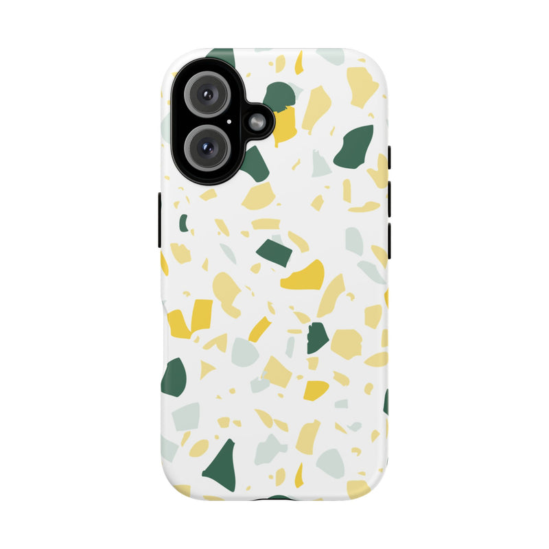 The Green & Yellow Terrazzo | Phone Case