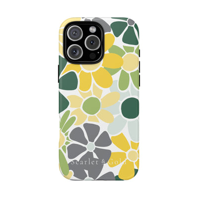 The Green & Yellow Floral | Phone Case