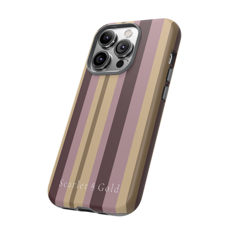 The Maroon & Gold Stripes | Phone Case