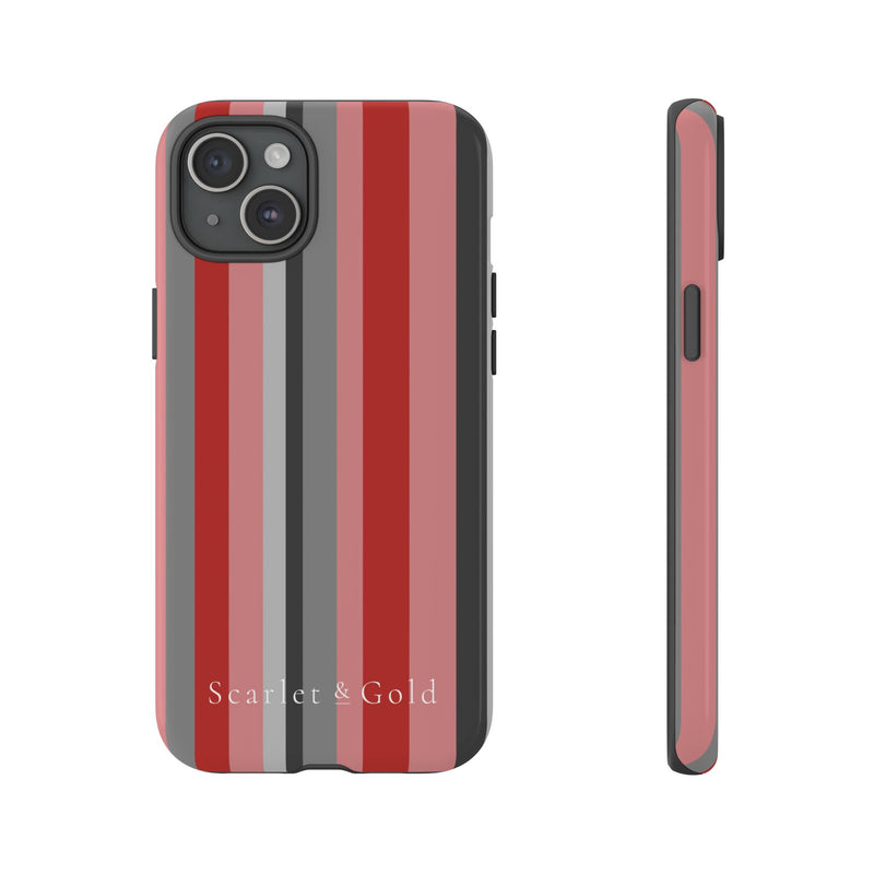 The Red & Black Stripes | Phone Case