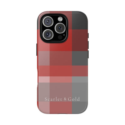 The Red & Black Plaid | Phone Case