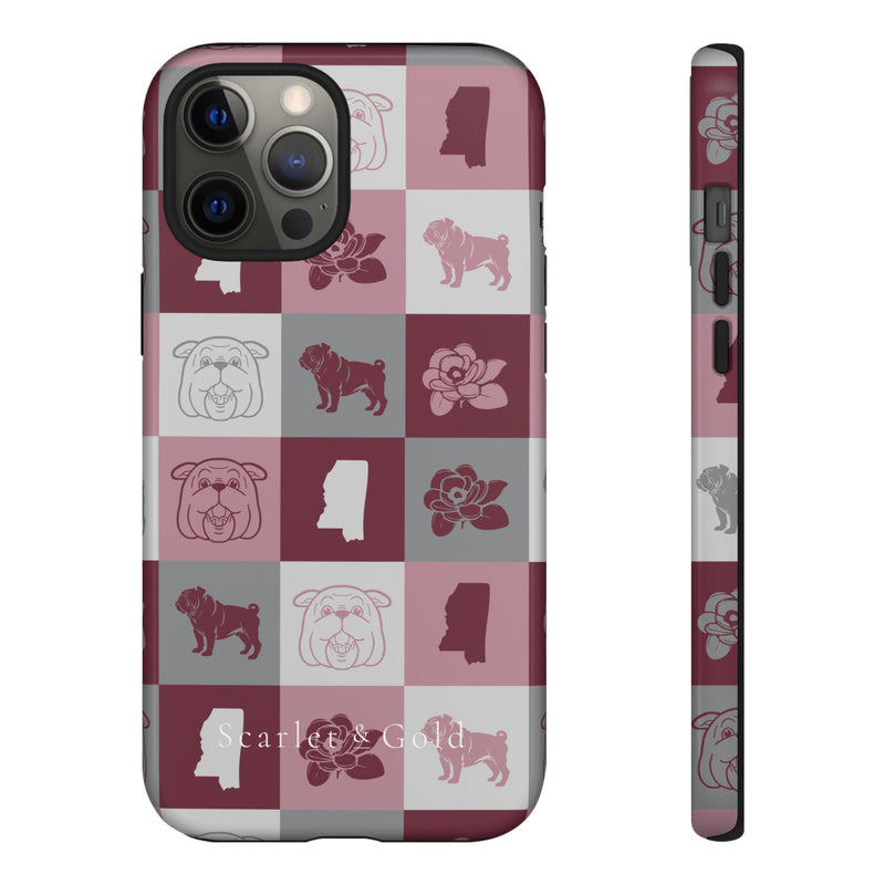 The Maroon & White All The Things | Phone Case