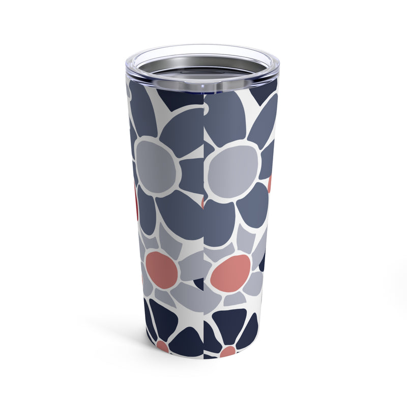 The Red & Blue Floral | Tumbler 20oz