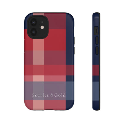 The Red & Blue Plaid | Phone Case