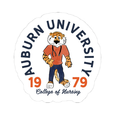 The Auburn University Nursing Arch | Sticker