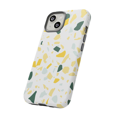 The Green & Yellow Terrazzo | Phone Case