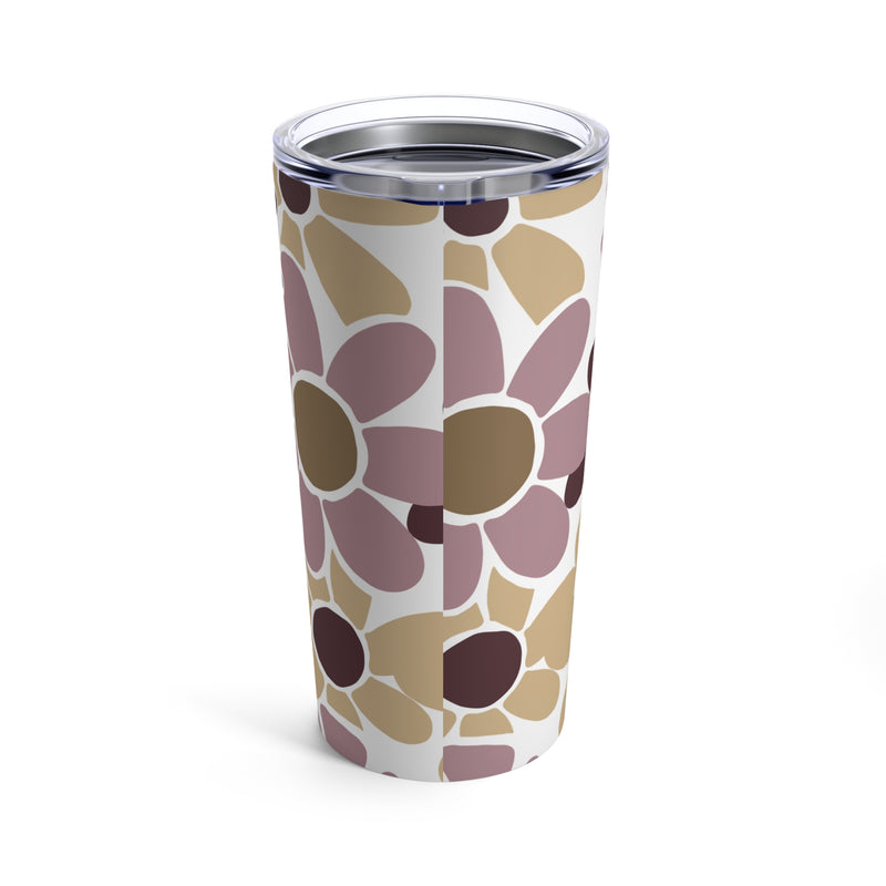 The Maroon & Gold Floral | Tumbler 20oz