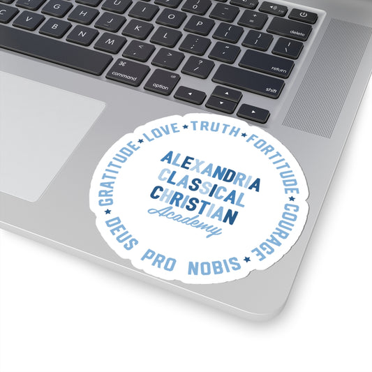 The Deus Pro Nobis Circle | Sticker