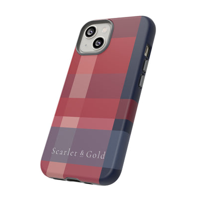 The Red & Blue Plaid | Phone Case