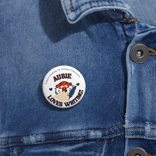 The Aubie Loves Writing | Button
