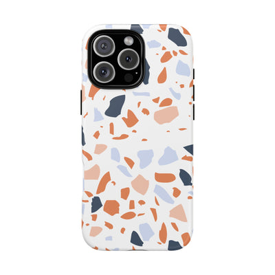 The Orange & Blue Terrazzo | Phone Case