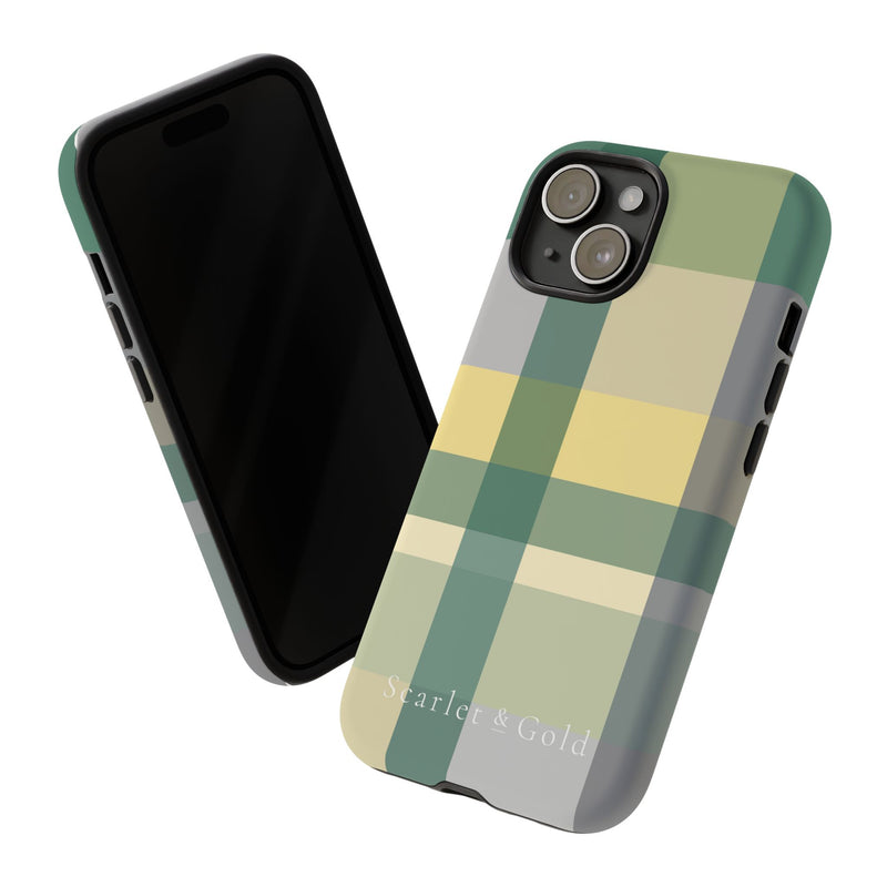 The Yellow & Green Plaid | Phone Case