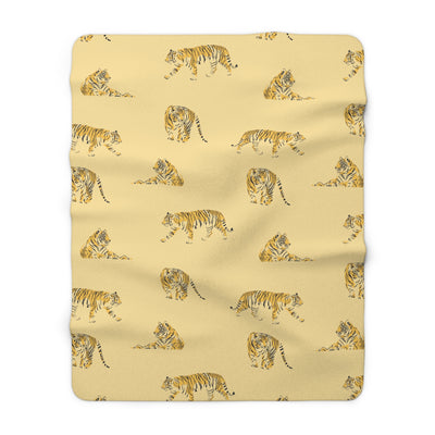 The Tigers Repeat | Sherpa Fleece Blanket