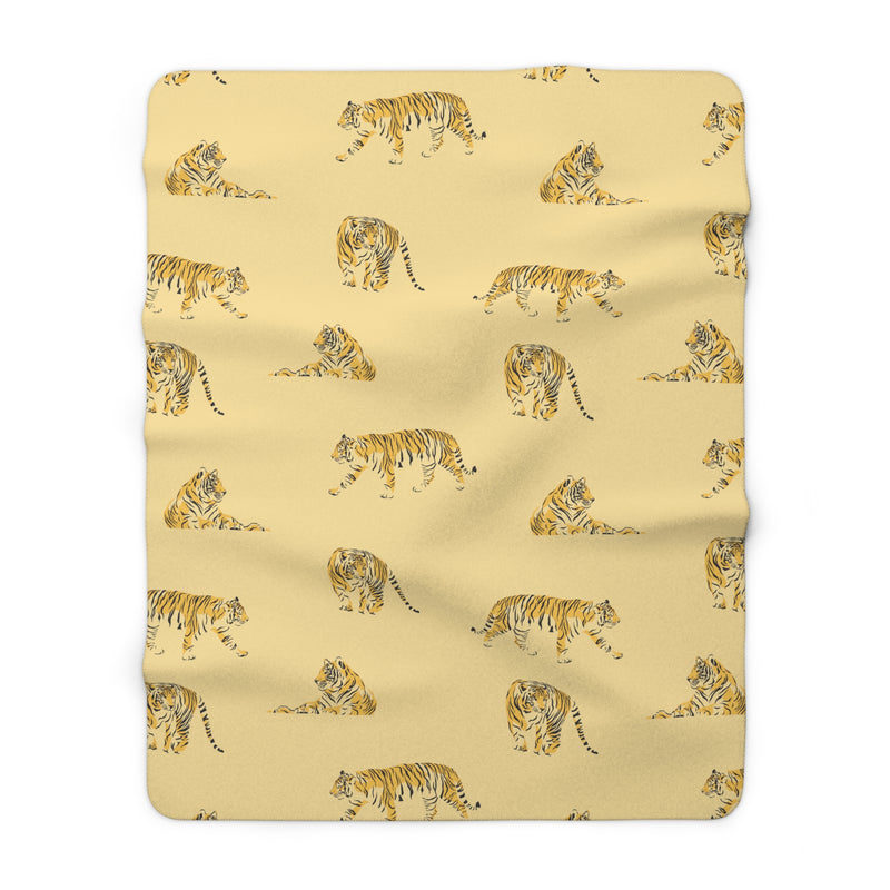 The Tigers Repeat | Sherpa Fleece Blanket