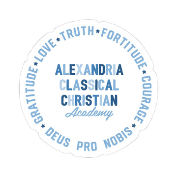 The Deus Pro Nobis Circle | Sticker